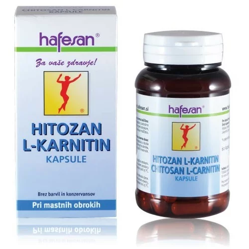  Hafesan Hitozan in L-karnitin, kapsule