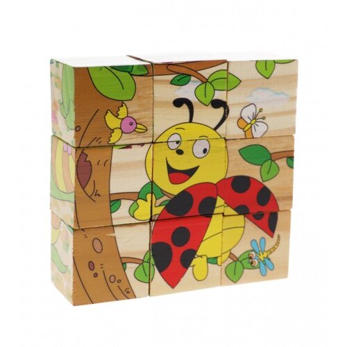 Master Igračka kocke drvene 10x10cm 01210349 Slike