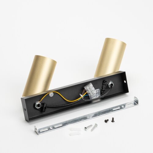  Brilagi - LED RGBW prigu&amp;scaron;iva spot svetlo SELE GOLDEN 2xGU10/6W/230V crna/zlatna Slike