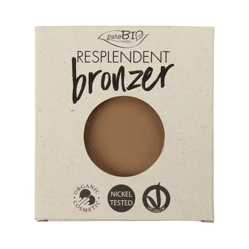 puroBIO cosmetics Resplendent Bronzer REFILL - 01 blijedosmeđa Refill