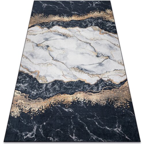 RugsX Preproge ANDRE 1124 pralna preproga Marmor protizdrsna - 160x220 cm Črna Cene