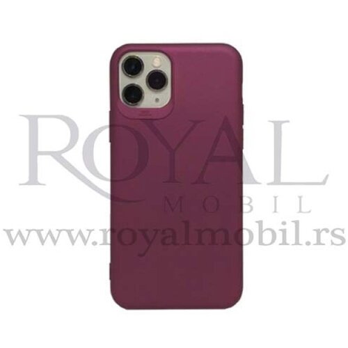  silikonska futrola ultra tanka soft za samsung A415 galaxy A41 titanium ljubicasta Slike