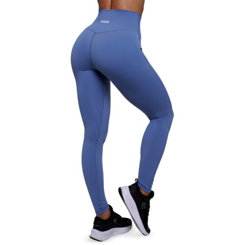 GymBeam ženske tajice fit steel blue Slike