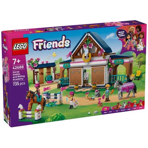 Lego 42688 Konju&amp;scaron;arnica i jahačka akademija Slike