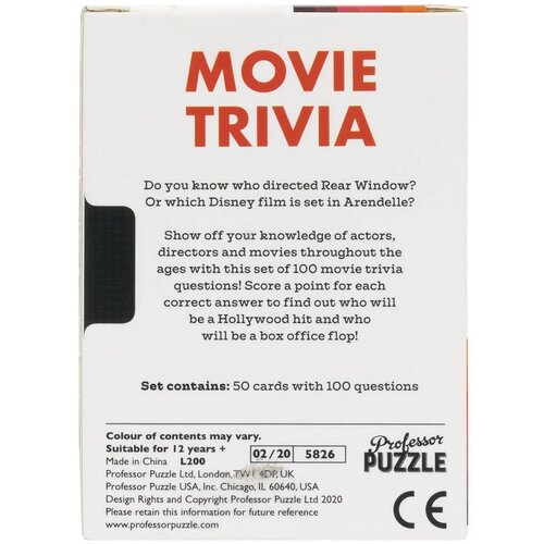 Professor Puzzle Igra Trivia Movie Slike