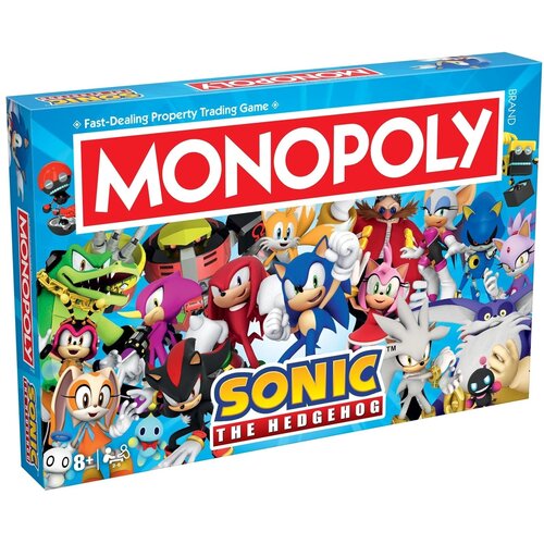  Namizna družabna igra Monopoly Sonic The Hedgehog v angle&scaron;kem jeziku Winning Moves Cene