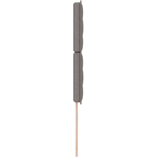  Naslon za glavu s linijama dizajna Taupe 90 cm Tkanina Slike