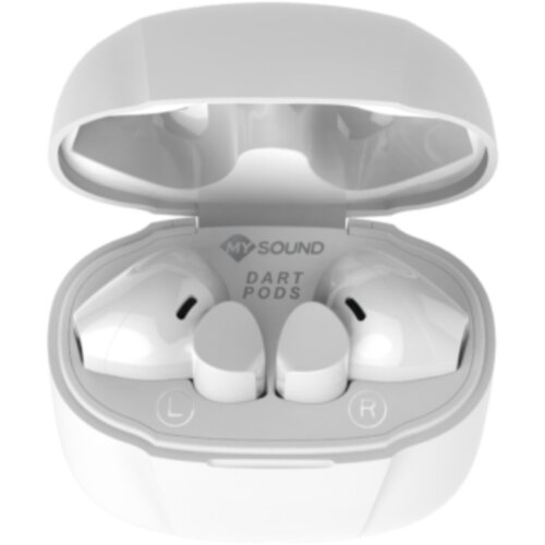 Meliconi MySound Dart Pods BT 5.3 White brezžične slu&amp;scaron;alke, (21257864) Slike