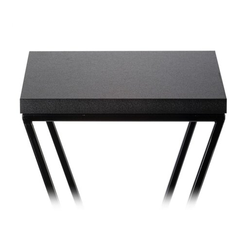  Stalak za cveće LOFT 40x24 cm crni Slike