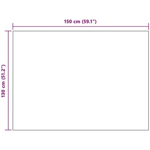  Pokrivači za bacanje 6 pcs Crna 130 x 150 cm Runo Slike