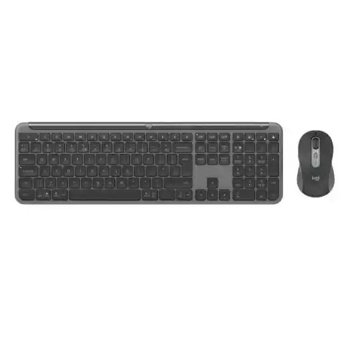 Logitech Bežična tastatura + mi&scaron; Signature Slim Combo MK950 US Graphite Cene