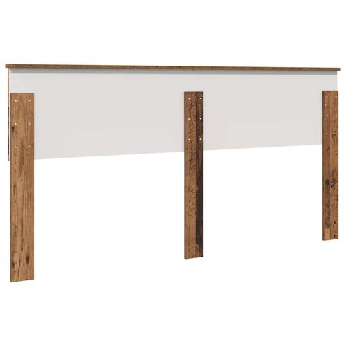  Uzglavlje s uzglavljem Staro drvo 140 cm Konstruirano drvo Slike