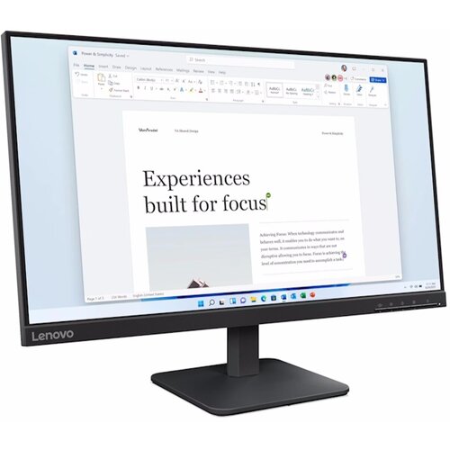 Lenovo Monitor L24-4e 23.8 "/IPS/1920x1080/100Hz/4ms/HDMI, VGA/crna Cene