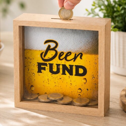 Drvena kasica Beer Fund Cijene