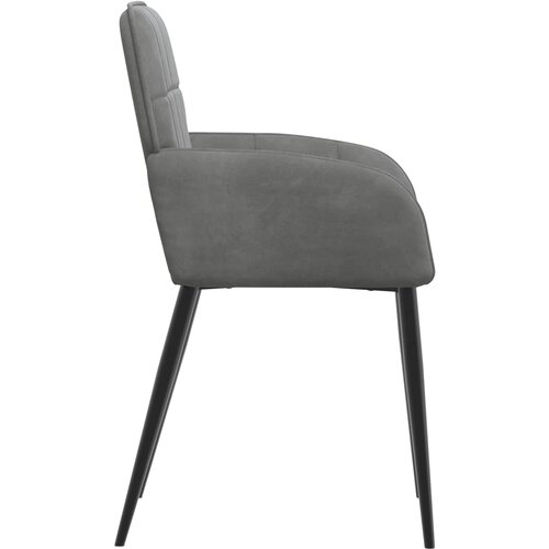  Trpezarijske stolice 4 pcs Bar&amp;scaron;un Tamnosiva 57 x 50 x 85 cm Slike