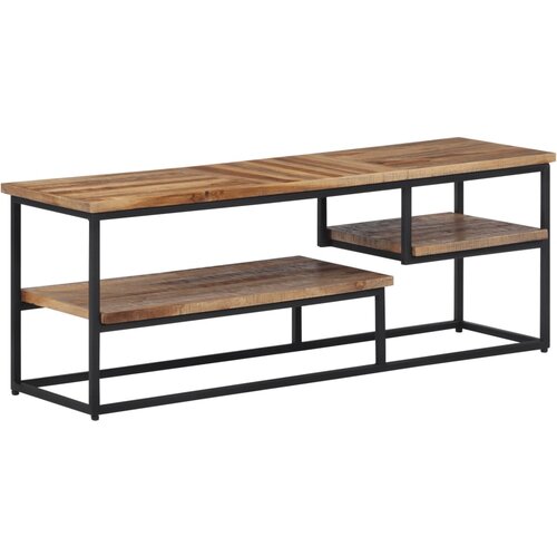 TV ormarić 110 x 30 x 39 cm od masivne obnovljene tikovine Cene