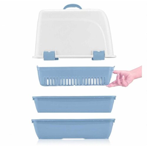 Paws & Whiskers Plavi WC za mačke 5088-03 Cene