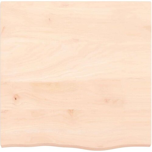  Stenska polica 60x60x(2-4) cm neobdelana trdna hrastovina, (21050569) Slike