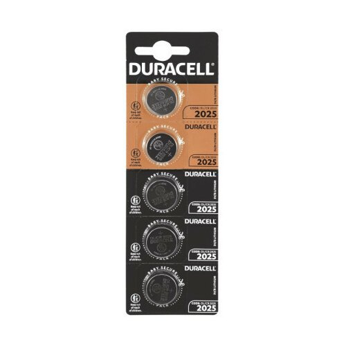 Duracell dugmaste baterije CR2025 ( DUR-CR2025/BP5 ) Slike