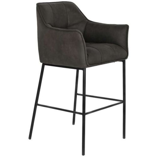  Tabure DKD Home Decor Tamno smeđi Metal 59 x 60 x 107 cm Slike