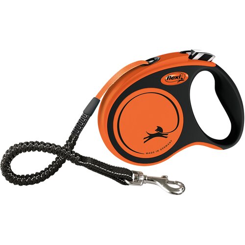 Flexi Xtreme S traka 5 m crna/narančasta Cene