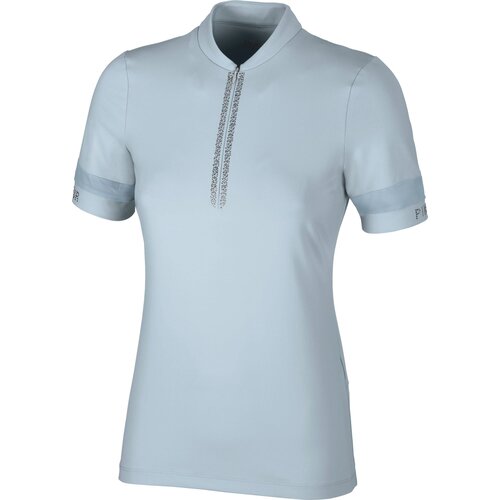 Pikeur Majica Selection Zip Shirt, Pastel Blue - 42 Cene