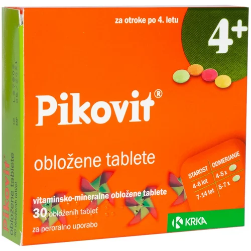 Pikovit 4+, obložene tablete