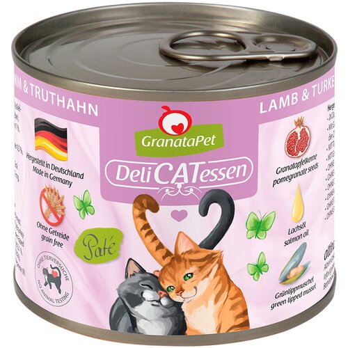Granatapet Varčno pakiranje Granata Pet DeliCatessen 24 x 200 g - Jagnjetina & puran Cene