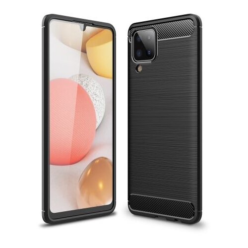 Nillkin silikonski ovitek za samsung galaxy A12 A125 - mat carbon črn Cene