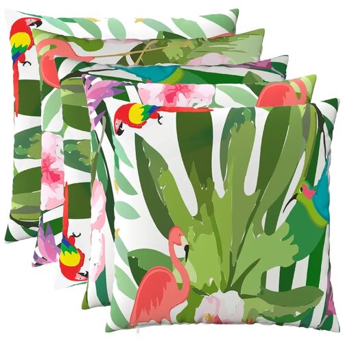  Presvlaka za jastuk 6 pcs HEERLEN Šareni 60 x 60 cm Poliester - Šareni 60 x 60 cm 6 Cene