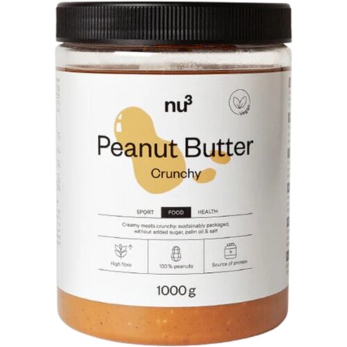 Nu3 Peanut Butter Crunchy - 1 kg Slike