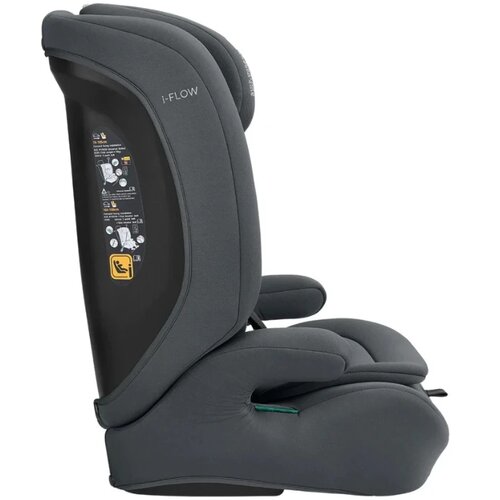 Kikka Boo auto sedi&amp;scaron;te i-Flow Grey, 76-150 cm Slike