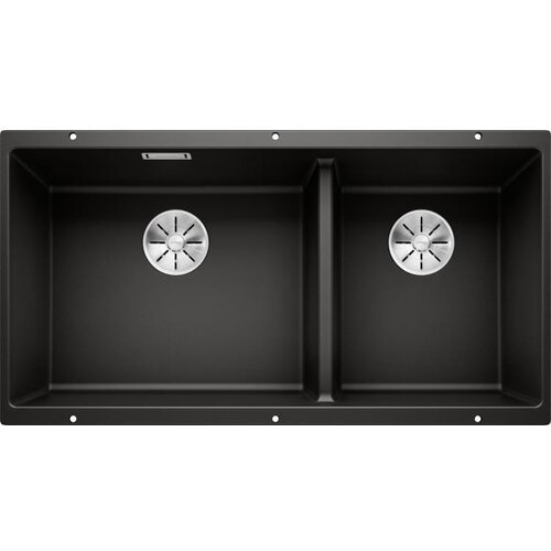 Blanco sudoper SUBLINE 480/320-U InFino SILGRANIT CRNA, bez dalj.upr. Slike