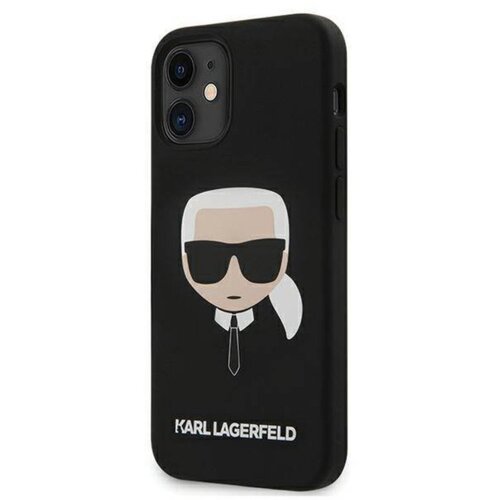 Maska Karl Lagerfeld za iPhone 12 mini (5.4) mat crna Slike