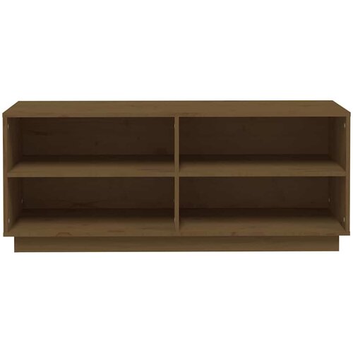  za cipele boja meda 110x34x45 cm od masivne borovine Slike