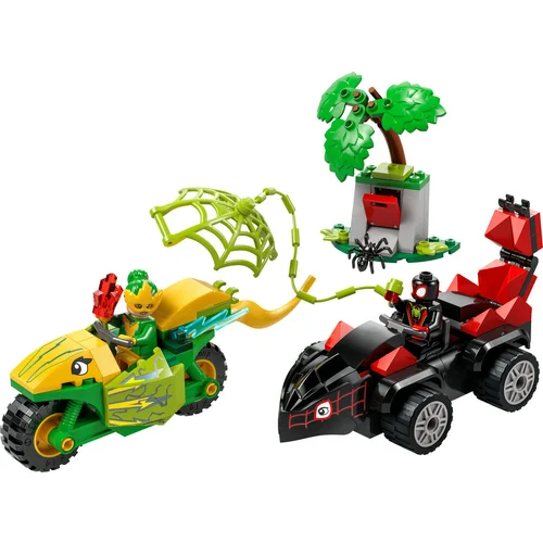 Lego Marvel - Spin i Electro u dinosaurskim vozilima (11198)