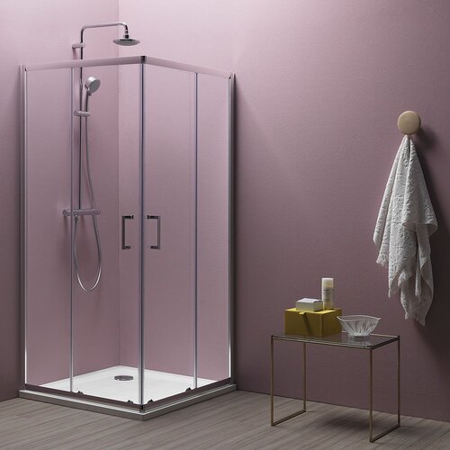 Kolpa San kotna tu&amp;scaron; kabina ECO QUAT TKK 90/K 538560 90x90 cm Slike