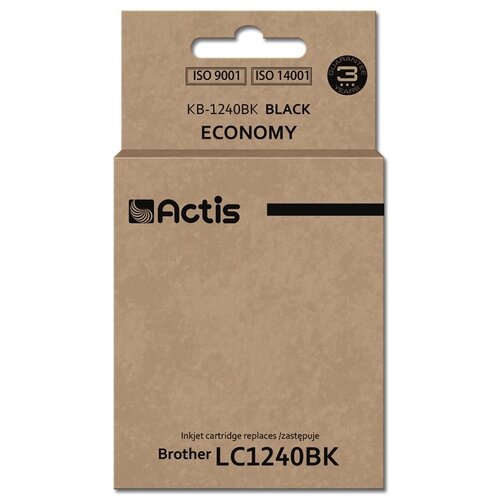 Actis KB-1240Bk Ink (replacement for Brother LC1240BK /LC1220BK; Standard; 19 ml; 600 pages, black) Cijene