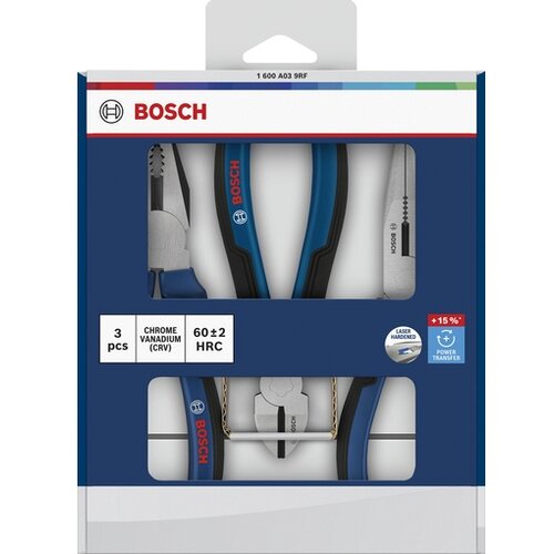 Bosch Set kle&scaron;ta, sa vi&scaron;ekomponentnim ručkama, 3 kom 1600A039RF Cene