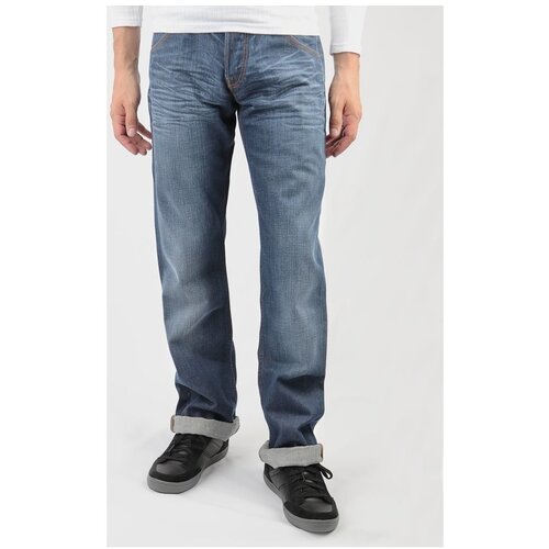 Lee Jeans straight Flint L702RNSM Modra Cene