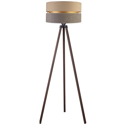  duolla - podna lampa duo 1xE27/60W/230V prečnik 44 cm bež/siva/smeđa Cene