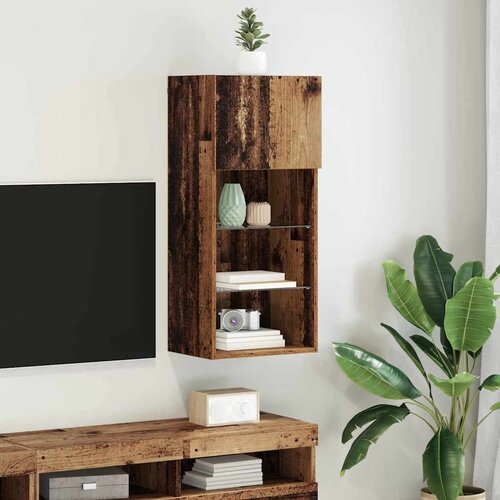 TV ormar za montažu na zid Zidne Staro drvo 40,5 x 30 x 90 cm Cijene