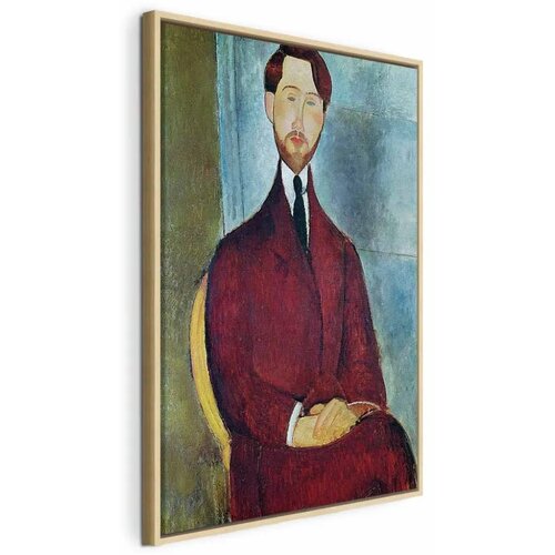  Slika - Amedeo Modigliani – Leopold Zborowski 60x90 U prirodnom drvenom okviru Cene