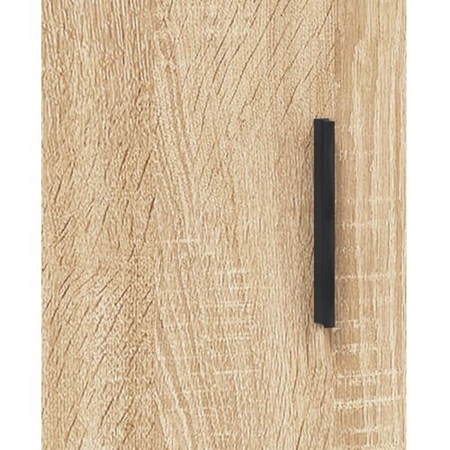 Visoka komoda hrasta sonome 69,5x34x180cm od konstruiranog drva Slike