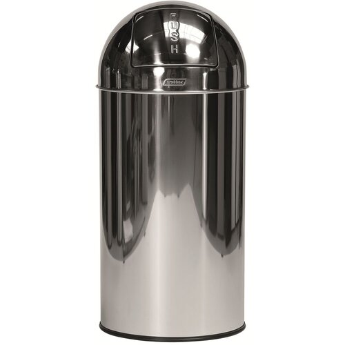 Probbax Kanta sa poklopcem Push Bin, 40l, Srebrne boje Cene
