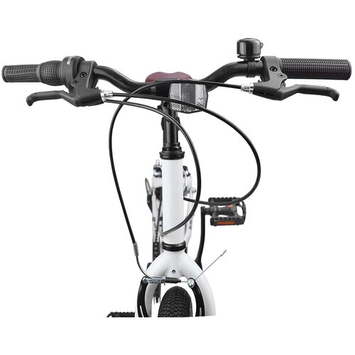  Planinski Bicikl 20 Inča 6-Speed za 5-8 godina Bijelo Slike