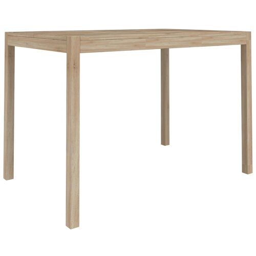 Maison Chic Jedilna miza - Kuhinjska miza - Jedilni stol 110x70x75 cm trden akacijev les, (21715122) Cene