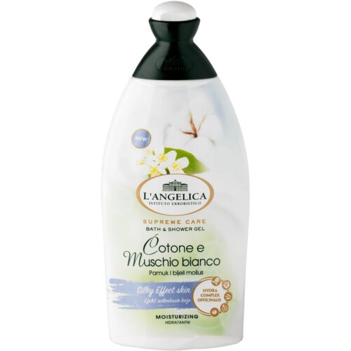 Langelica Gel za tuširanje pamuk i beli mošus 500ml Cene