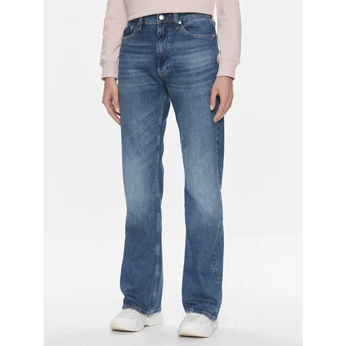 Calvin Klein Jeans Jeans hlače Authentic J20J222454 Modra Bootcut Fit