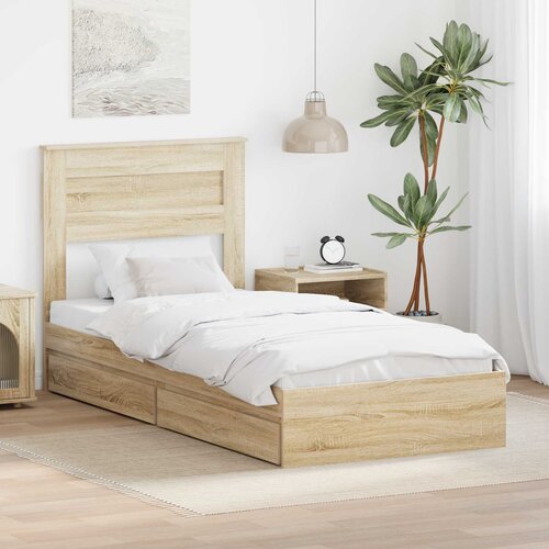  s od storage Sonoma hrast 90 x 190 cm Konstruirano drvo Cene